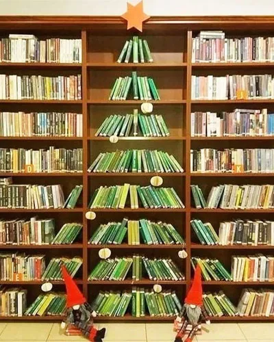 Christmas Tree Bookcase