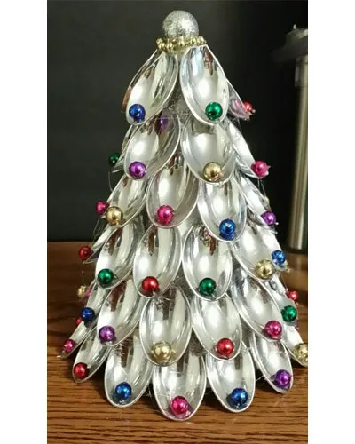Spoon Christmas Tree