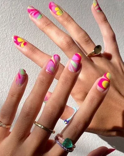 Candy-Color-nails