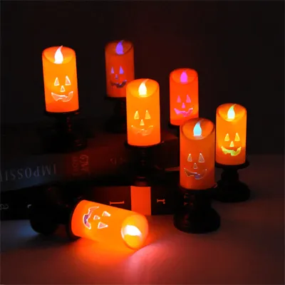 flameless halloween candles