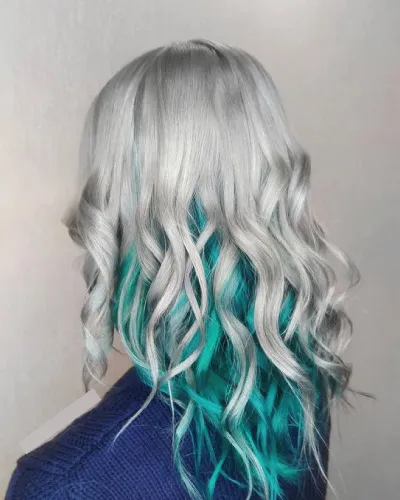 Silver-Teal