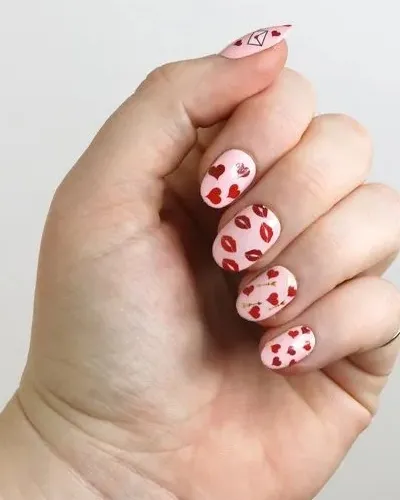 The Best Valentines day nails