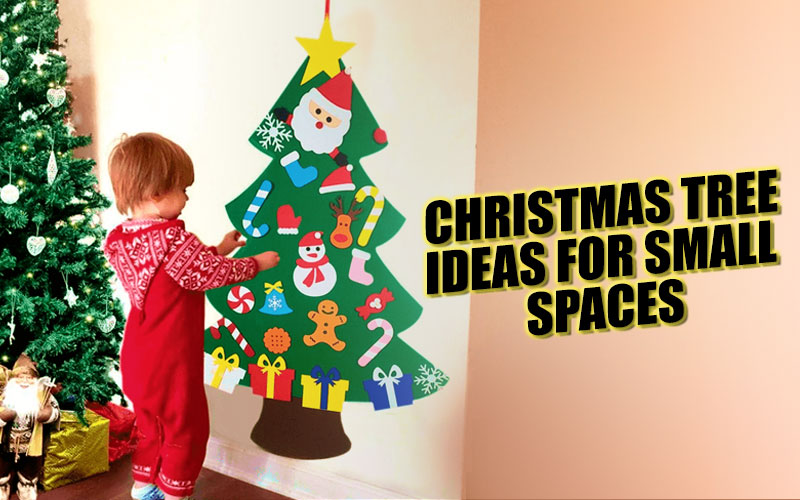 christmas trees ideas for small spaces