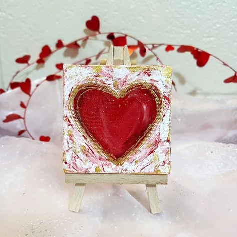 Valentine’s Day Painting Ideas for Canvas
