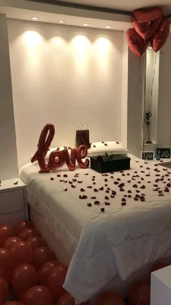 romantic decorations for hotel rooms